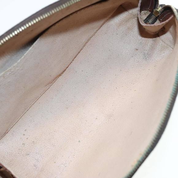 LOUIS VUITTON Monogram Trousse Demi Ronde Cosmetic Pouch M47520 LV Auth 89926 - Picture 10 of 16